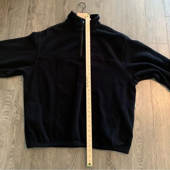 TIMBERLINE COLORADO FLEECE JACKET MENS XL BLACK QUARTER ZIP PULL ON. - Picture 14 of 15